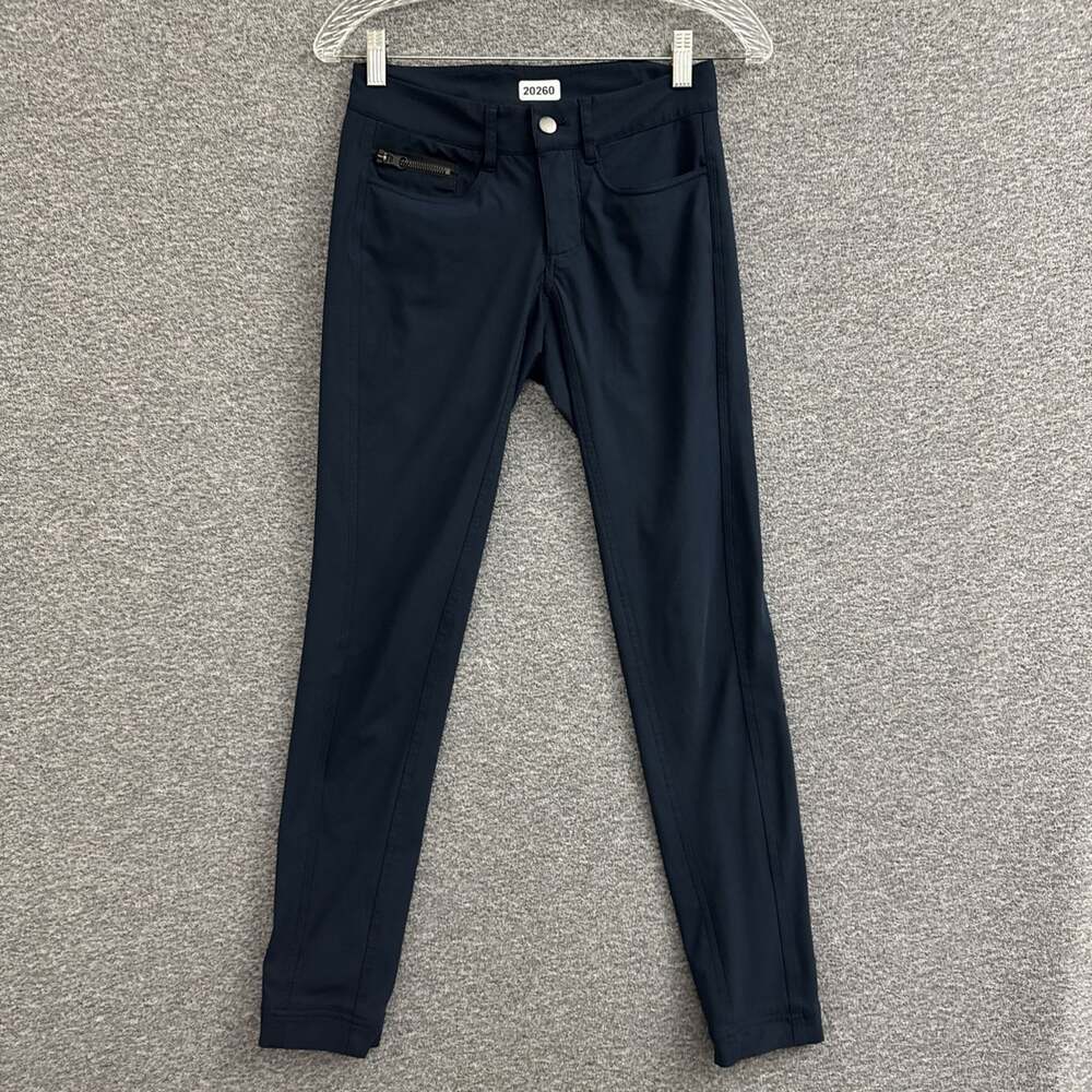 Lululemon Women's Size 26 Dark Blue Low Rise Tech Skinny Chino Pants